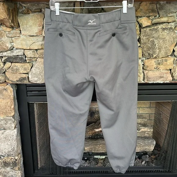 Mizuno Softball Gray Game Pants Womens Medium - Picture 3 of 7